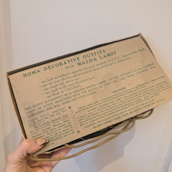 NOMA Decorative Lighting Outfit with Mazda Lamps Vintage String Lights - Picture 7 of 8